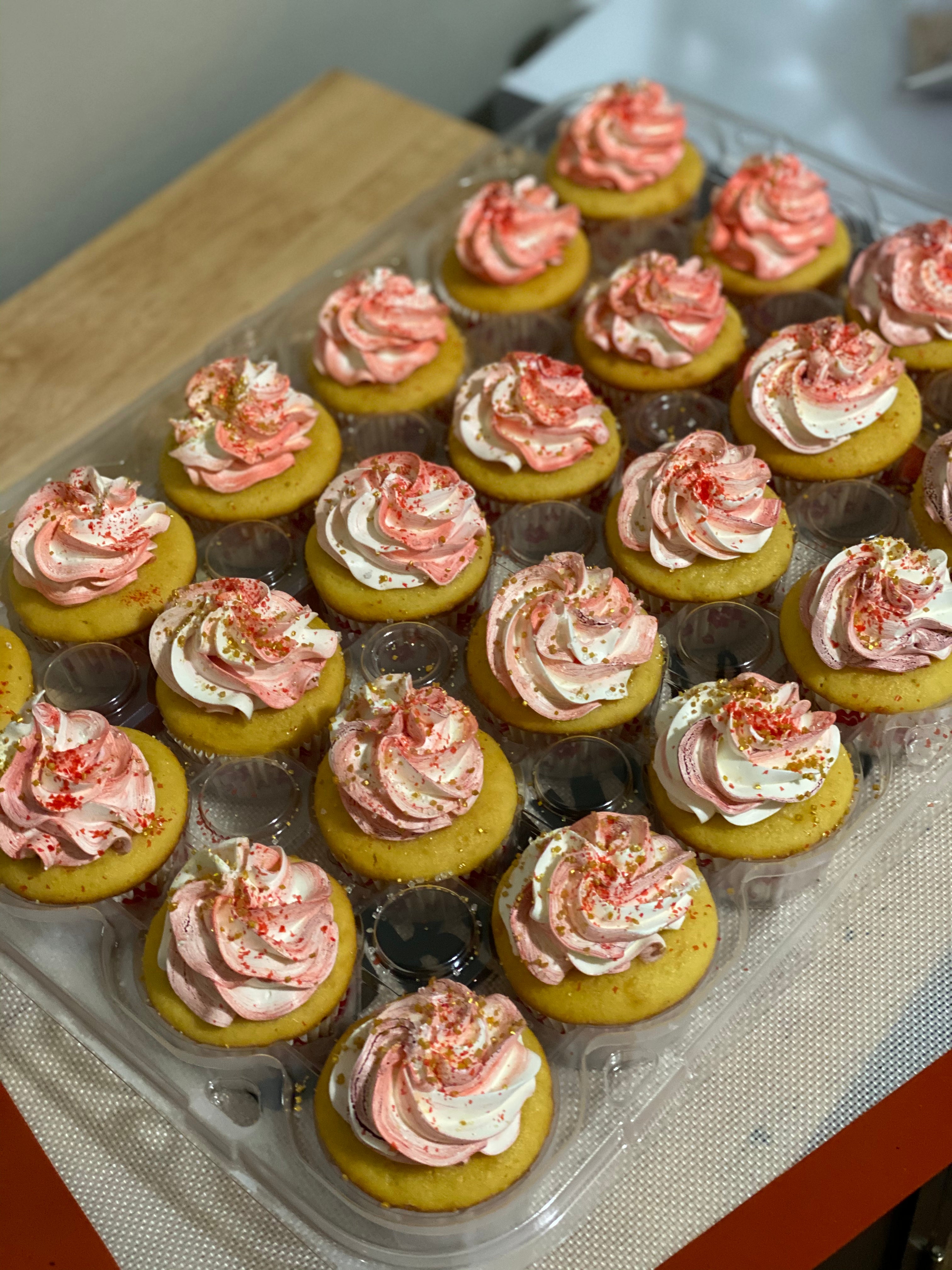 Butter Vanilla Cupcakes