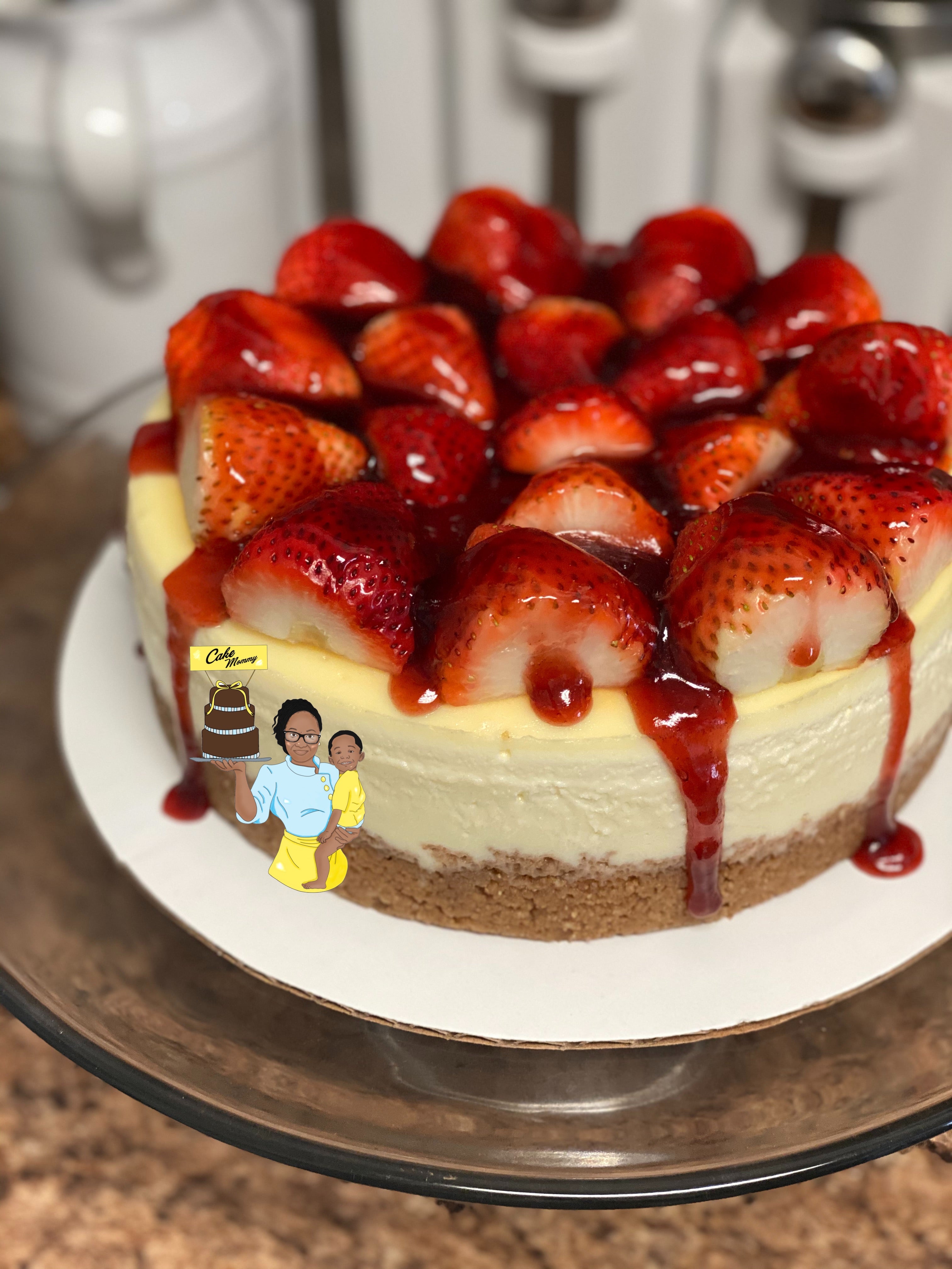 Original Cheesecake with fruit topping