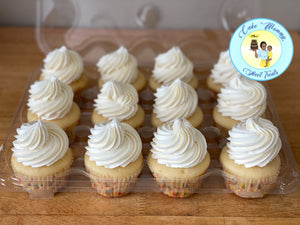 White Almond Cupcakes